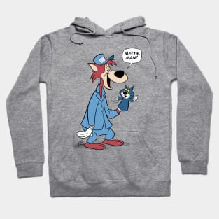 Classic Cartoon Wolf Hoodie